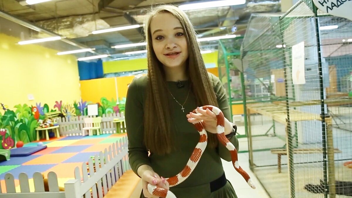 Первый (и надеюсь, последний) раз держу в руках змею