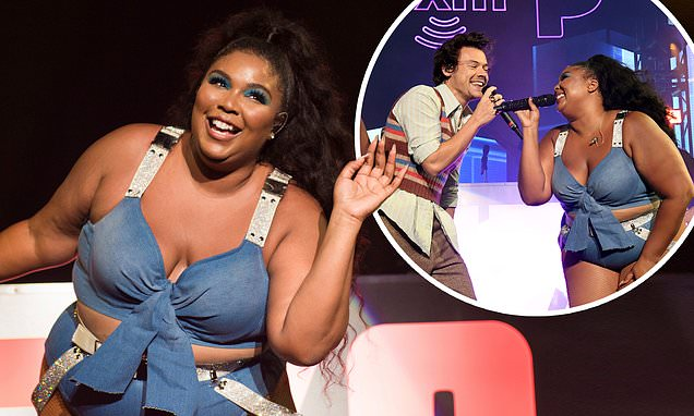 Lizzo and Harry Styles