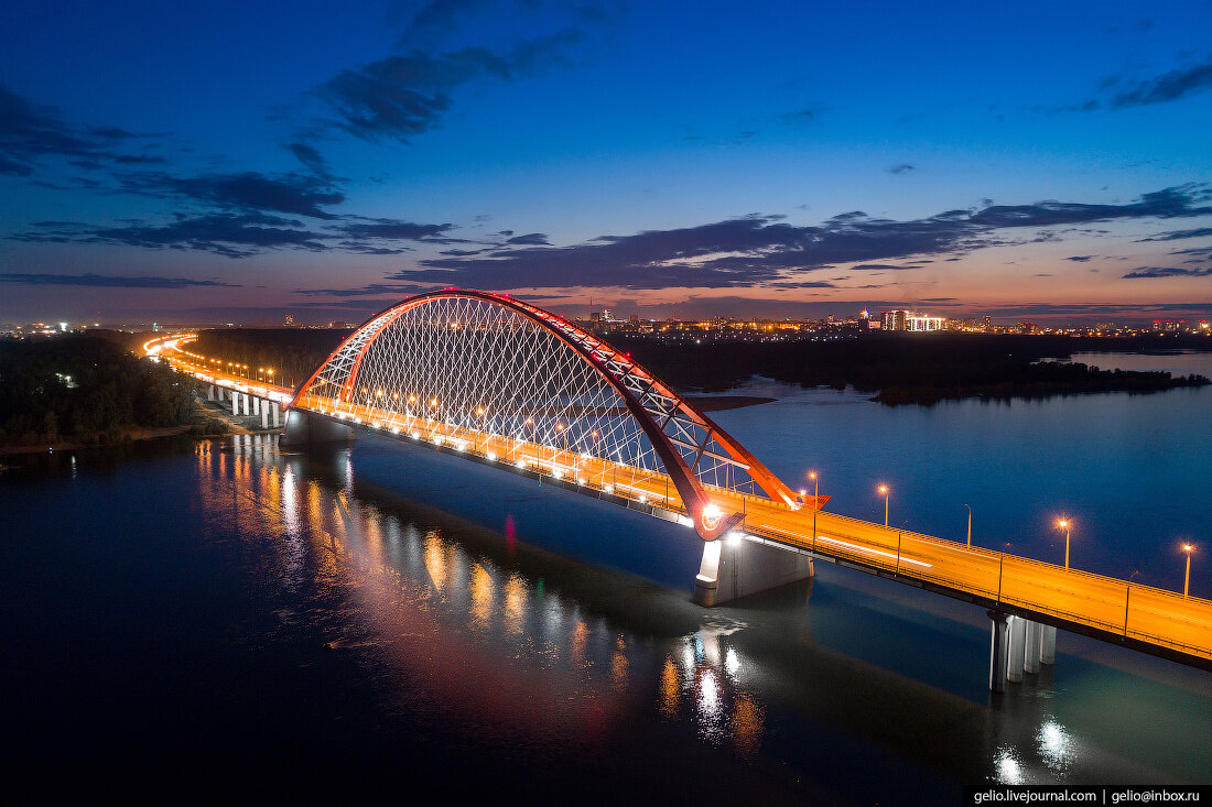 Бугринский мост новосибирск фото