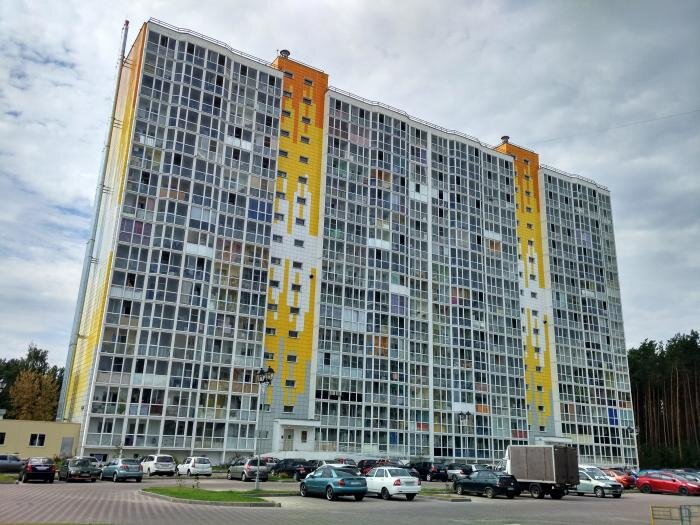 Новостройка на улице Фрунзе в Твери