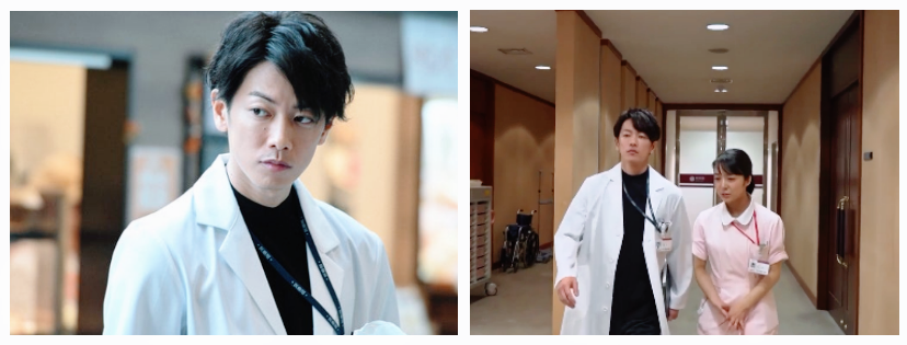 Кадры из дорамы.