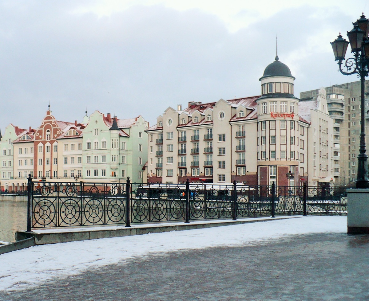Набережная в Калининграде. Личное фото.