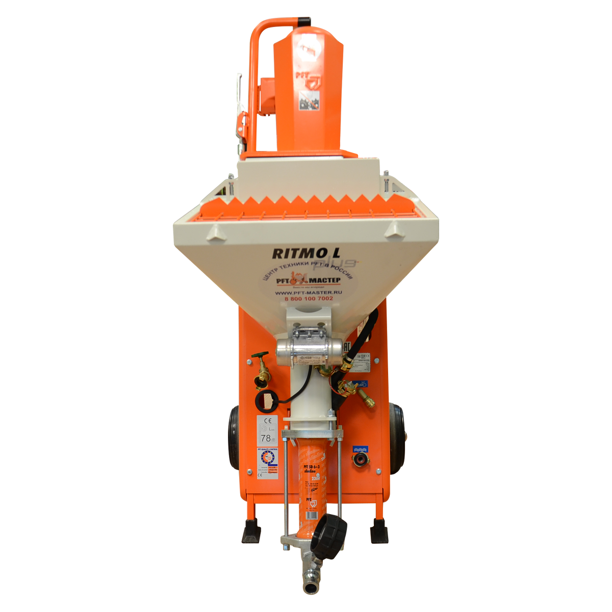 Штукатурная станция PFT Ritmo L220v