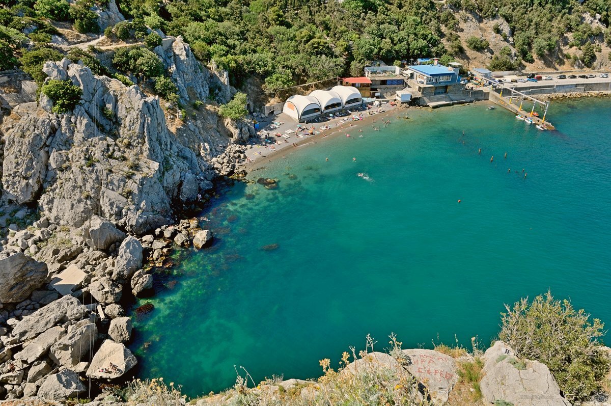 Симеиз в крыму пляж
