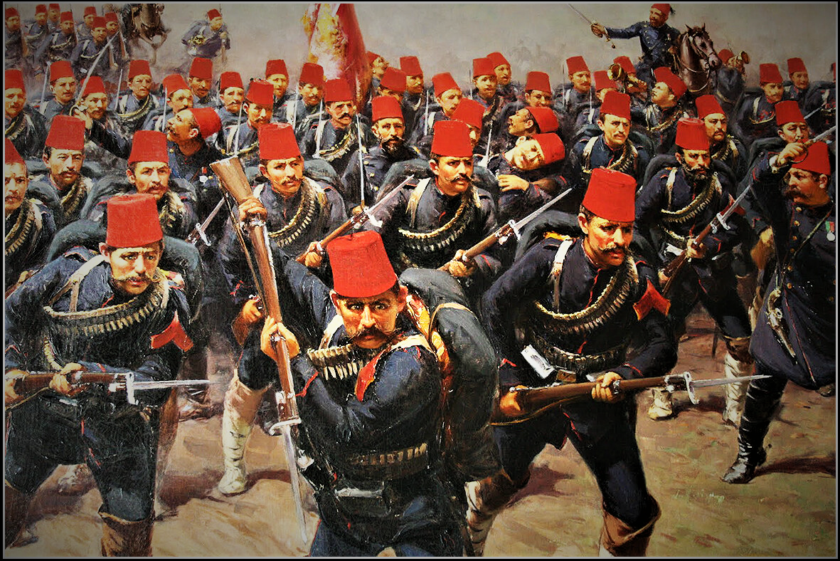 Время турков. Османская Империя армия 19 век. Янычары в Османской империи. Османская Империя 18 век армия.