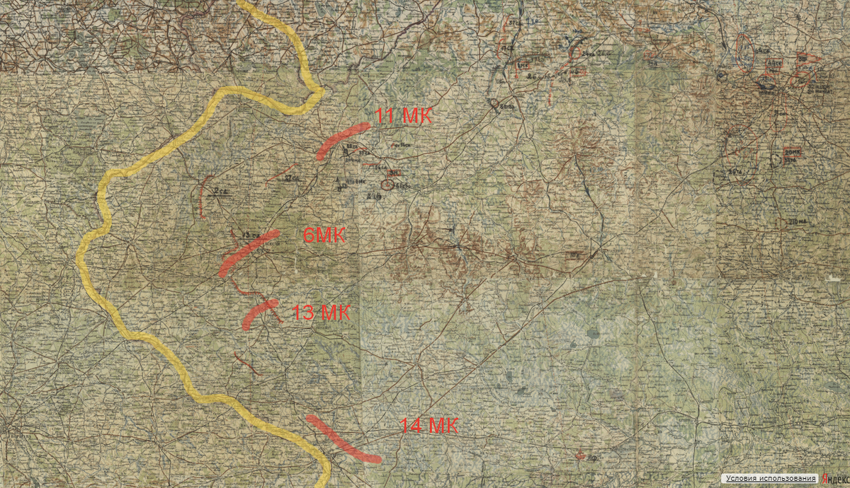 Границы ссср на 22 июня 1941 карта. Белостокско-Минское сражение 1941. Белостокский Выступ 1941 год карта.