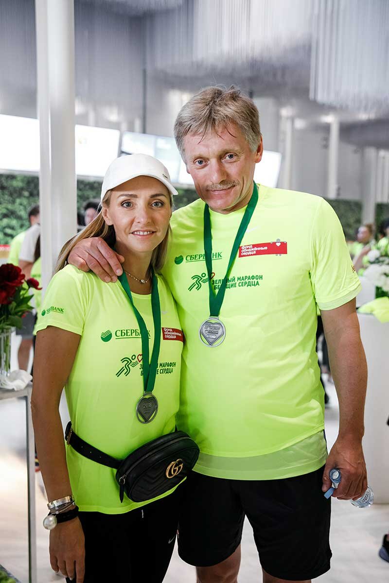 Татьяна Навка и Дмитрий Песков. Фото:  PK connection/www.globallookpress.com