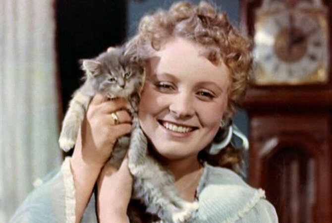 Кадр из фильма "Анна на шее", 1954 год