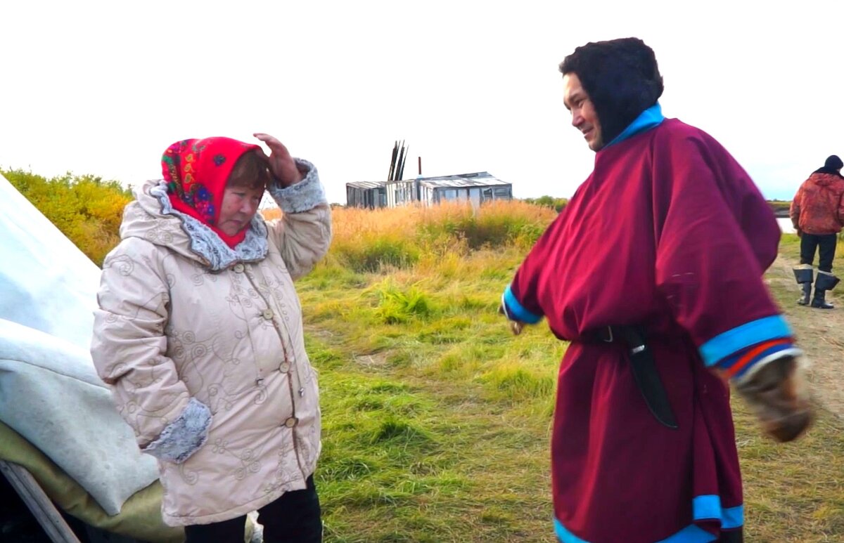 Коренные северяне любят пожить на природе...