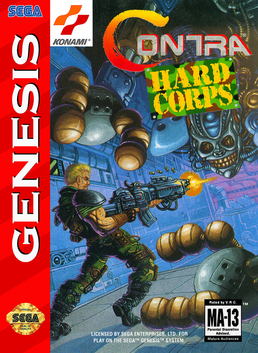 Обложка Contra: Hard Corps