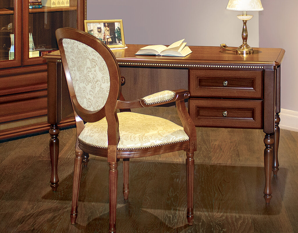 Письменный стол из коллекции Джоконда, малый, цвет орех