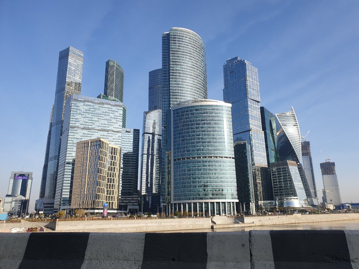 Небоскребы нашей столицы во всей красе