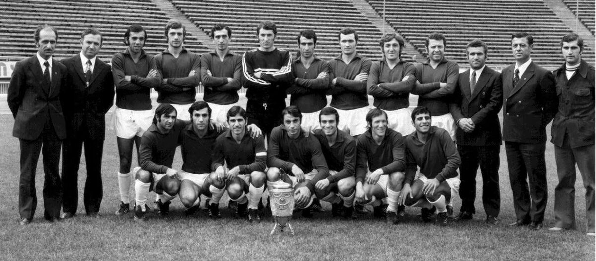 «Арарат» Ереван - авторы «золотого дубля» 1973 / footballinussr.fmbb.ru