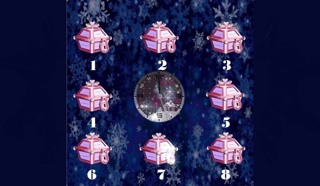 Выберите от 1 до 3-х сундуков