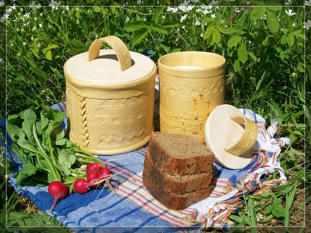 Натюрморт. Собственноручные туески со своей страницы Вконтакте. @asubbot