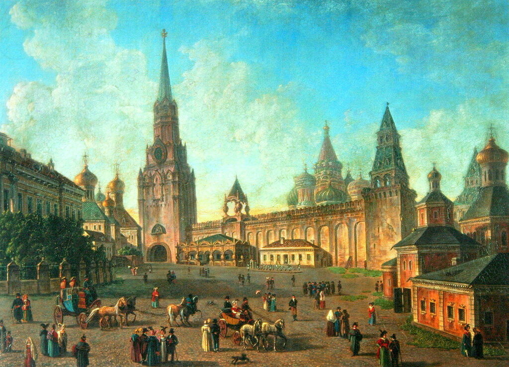 Москва в конце 18 века