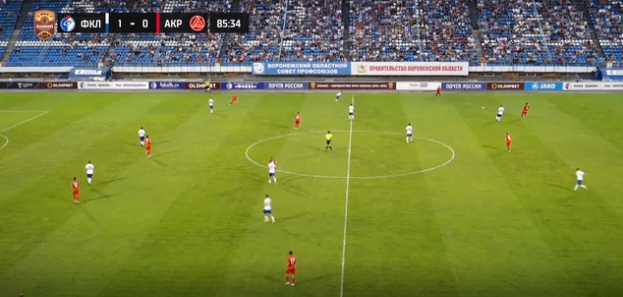 Приятно видеть не пустые трибуны.