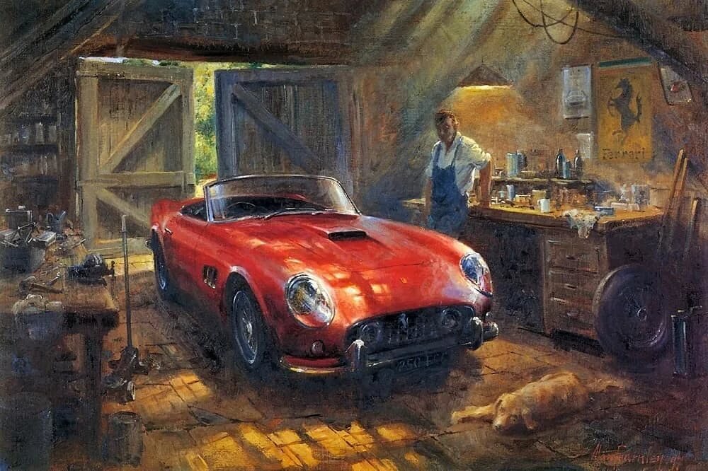 Картины для автосервиса