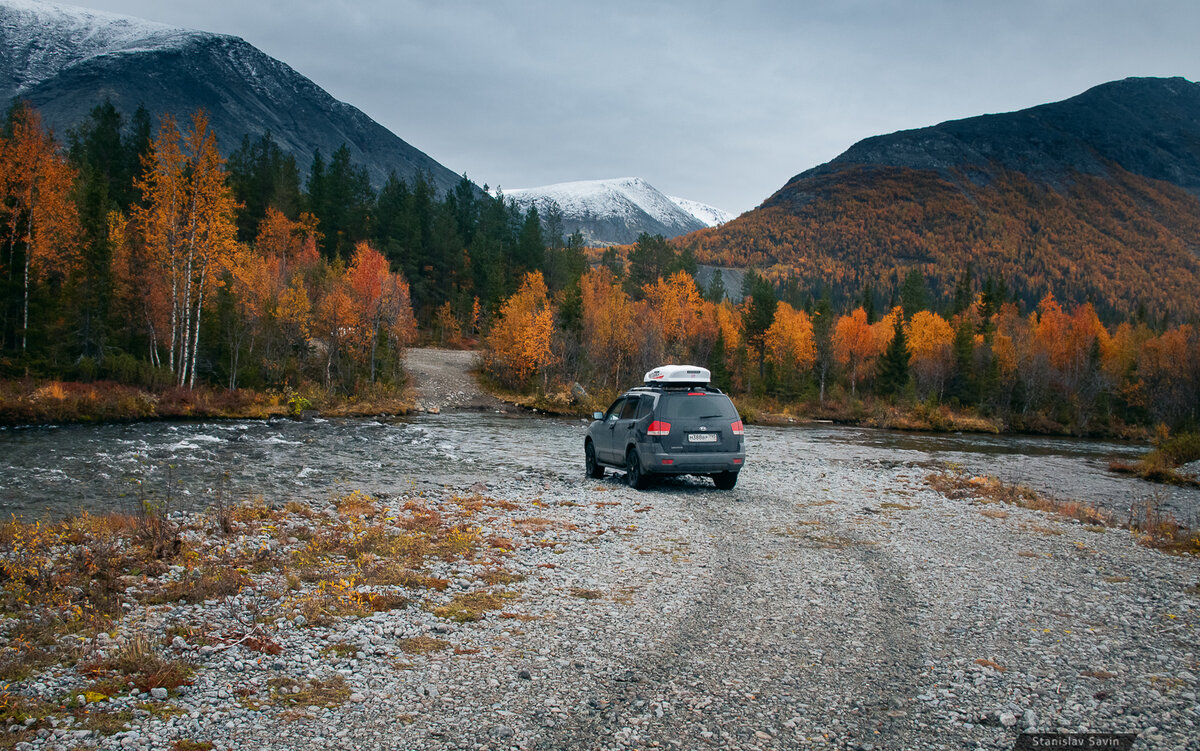 Kia Mohave готовится к броду