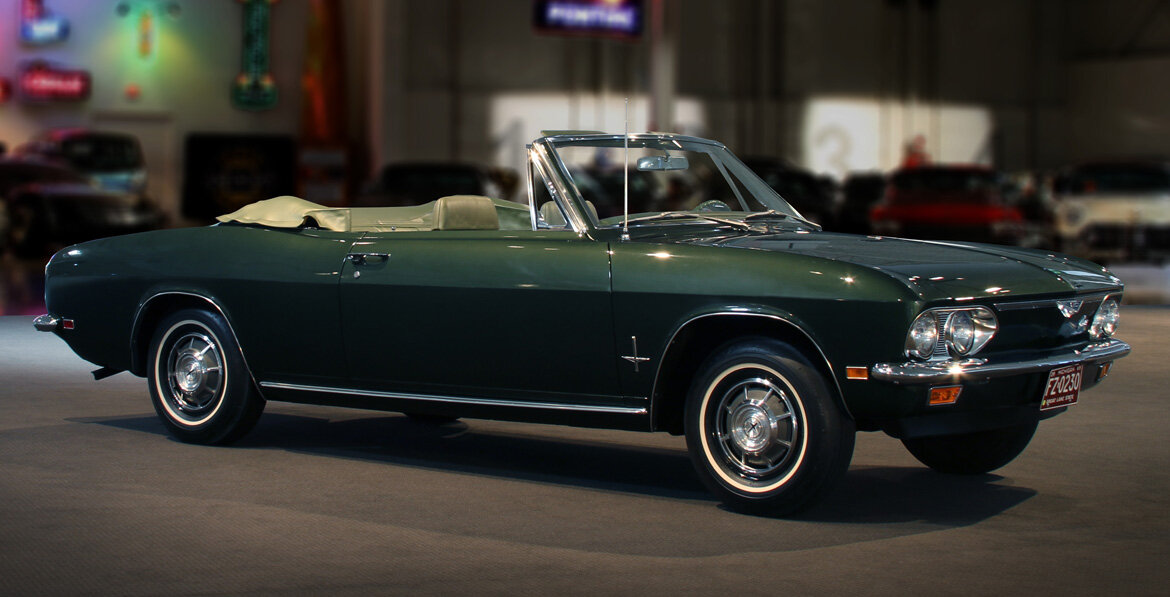 Chevrolet-Corvair Monza Convertible (1969).