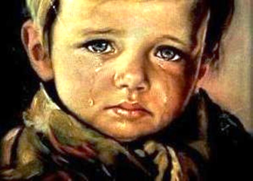 Джованни Браголин – «Плачущий мальчик» (1950-е). «Плачущий мальчик» Джованни Браголина. Плачущий мальчик Джованни Браголин картины.