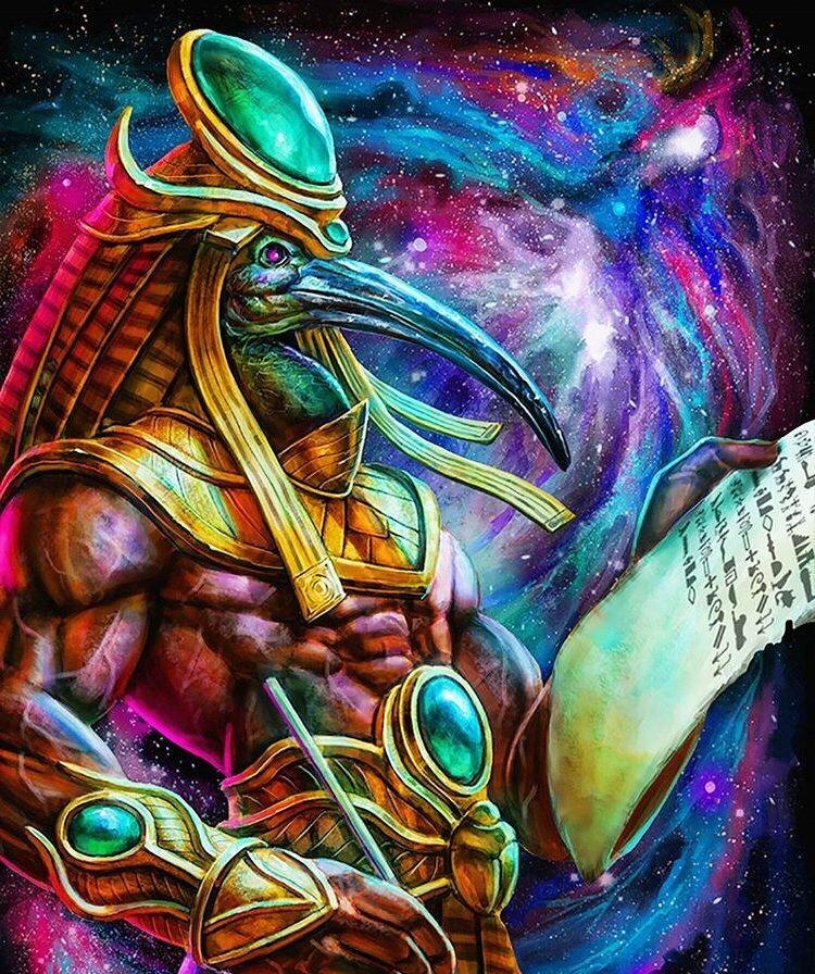 Бог Тот - египетский покровитель письменности и счета, магии, мудрости и знания. Соответственно, информации. Дух планеты Меркурий