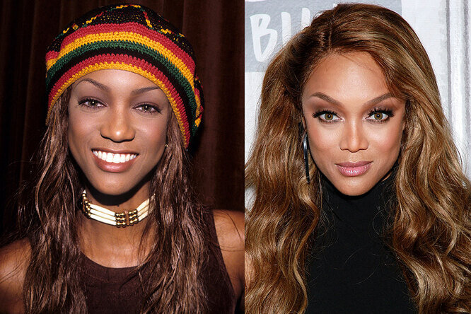 Тайра Бэнкс до и после пластики, Fotobank / Getty Images