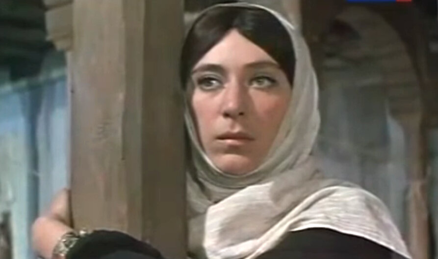 Кадр из кинофильма "Адам и Хева", 1969 г., режиссер Алексей Коренев, сценарист Ахмедхан Абу-Бакар, композитор Мурад Кажлаев (скриншот)