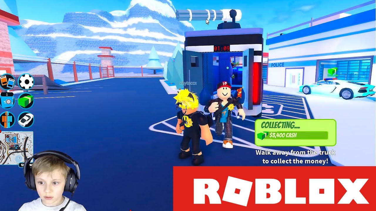 РОБЛОКС ПОЛИЦИЯ и побег из тюрьмы - Стоим на страже закона - Даник и Roblox  JAILBREAK