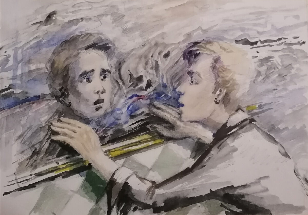 Елисей. Рисунок Е.Д. Тереховой