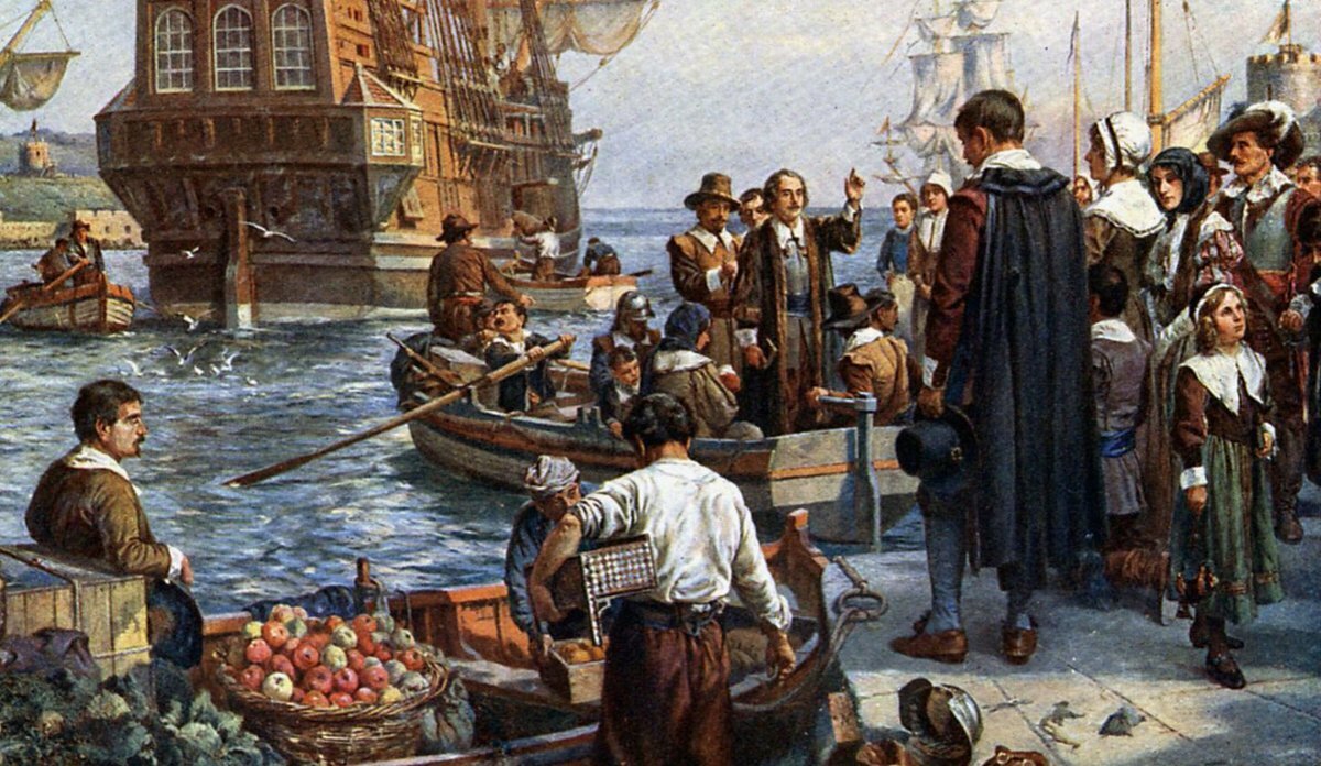 Мэйфлауэр корабль 1620 год. Колонисты Северной Америки Мэйфлауэр. Колония Плимут 1620. Мейфлаувер пиллигриммы.