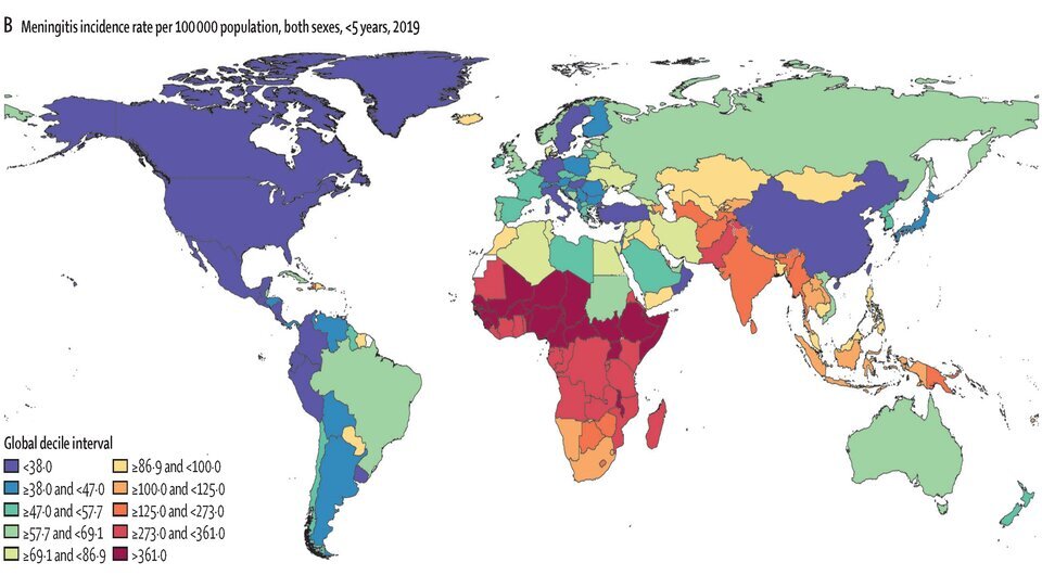   GBD 2019 Meningitis Antimicrobial Resistance Collaborators / The Lancet Neurology, 2023