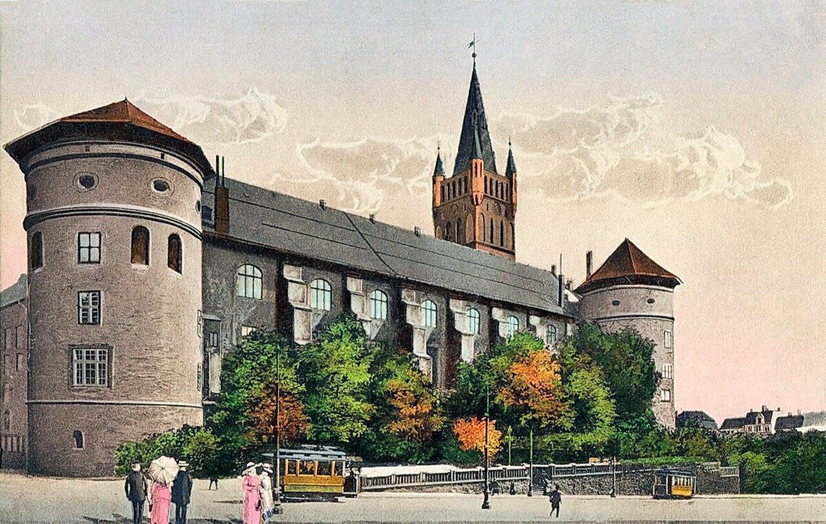 Кёнигсбергский замок в начале ХХ века.