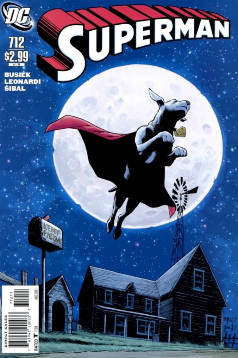     Комикс «Lost Boy: A Tale of Krypto the Superdog» (2011)
