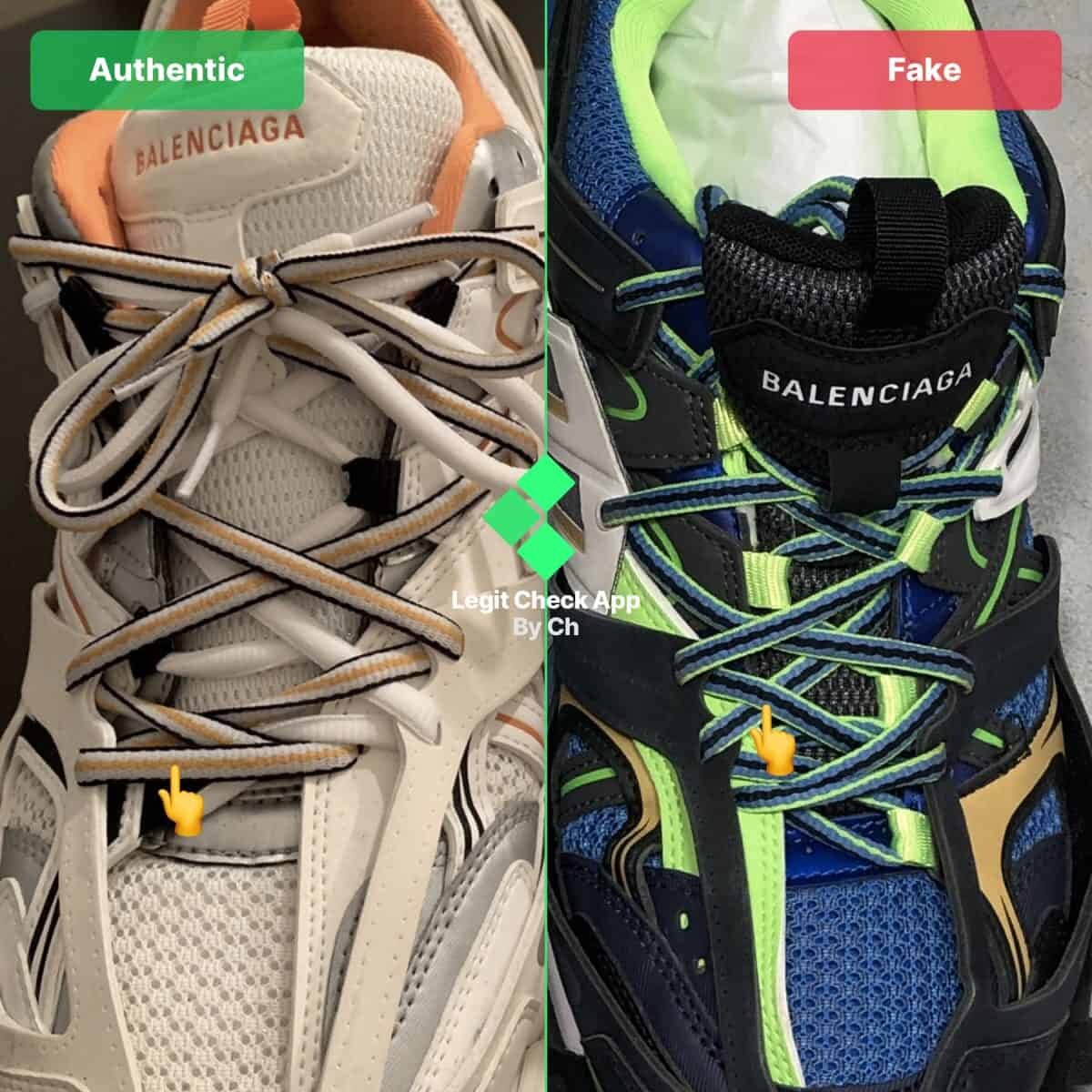 Balenciaga Triple s vs track 2