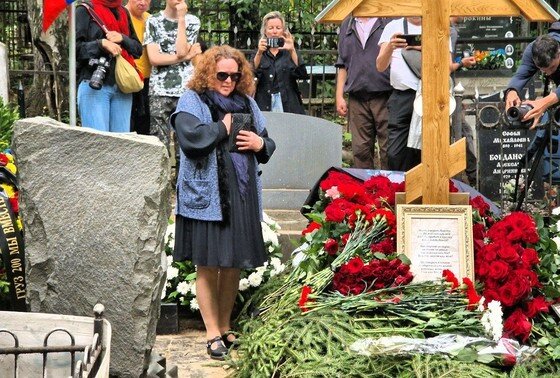    Могила Евгения Пригожина