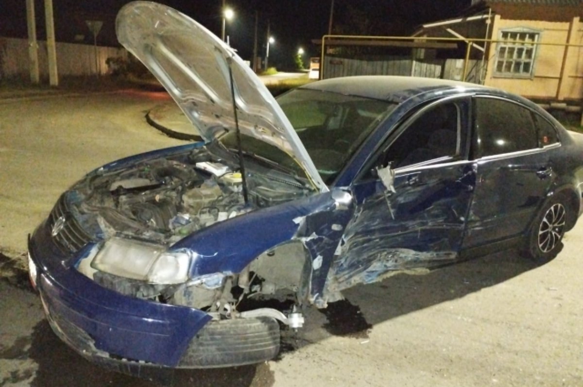    В Воронежской области в результате аварии пострадали два человека