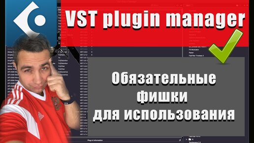 VST Manager CUBASE 12 - Как разобраться в куче плагин! Всегда под рукой!!!