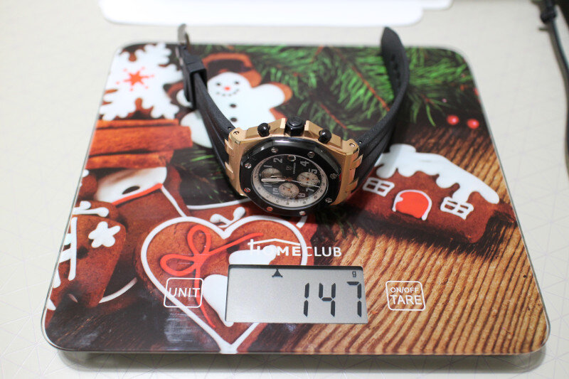 Вес часов Didun Design.