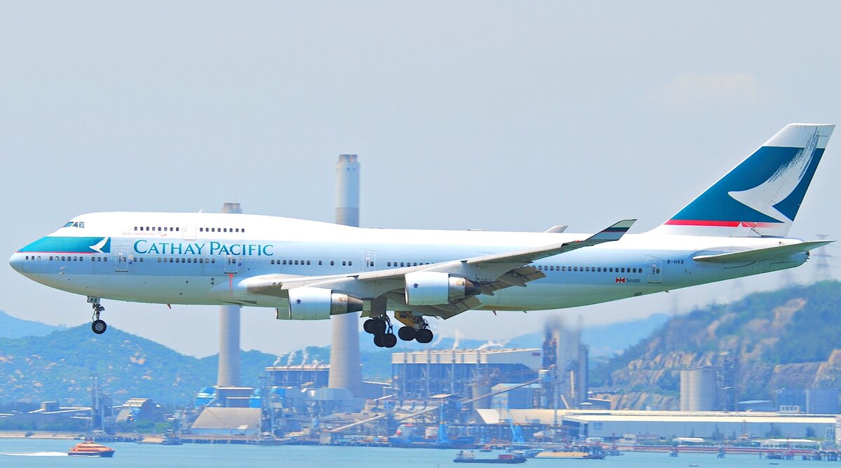Boeing 747 a/k Cathay Pacific