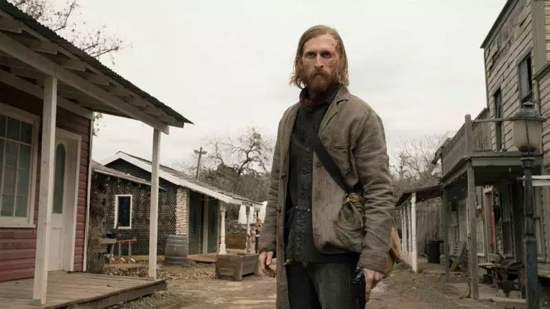 Появление Дайта пытались сделать максимально атмосферным, в стиле дикого запада