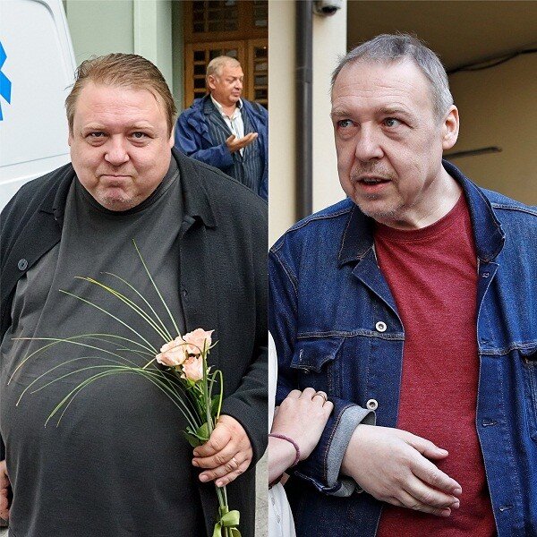 Александр Семчев до и после похудения