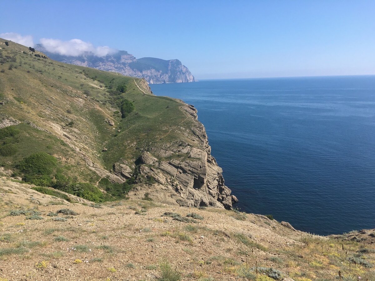 Балаклава. Вид на море с крепости Чембало 