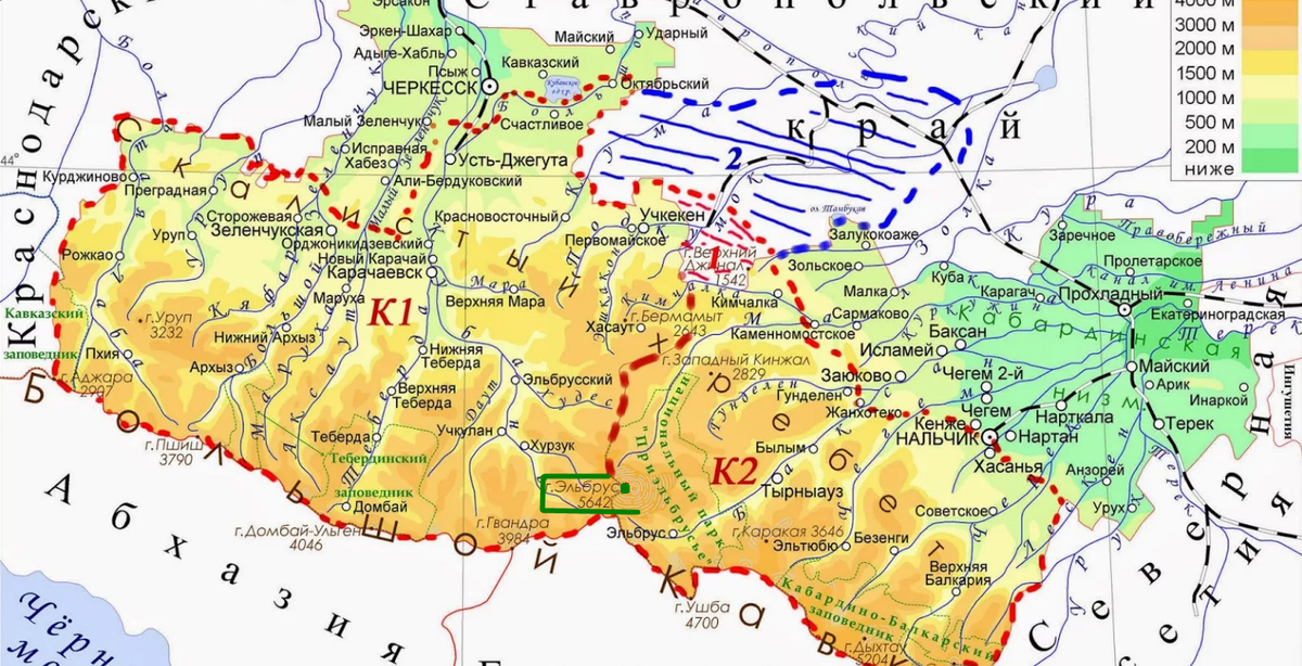 Картинки где находится эльбрус