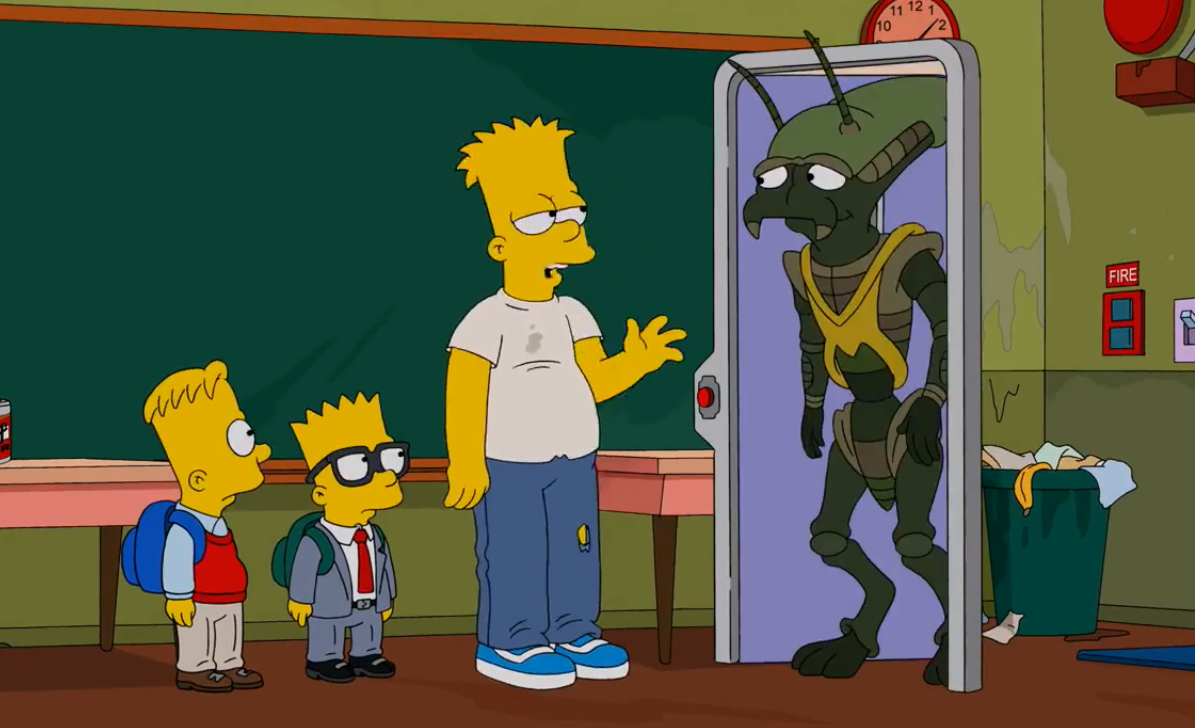 Фрагмент сериала Симпсоны, s25e18