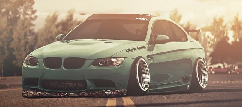 Пример отрицательного развала