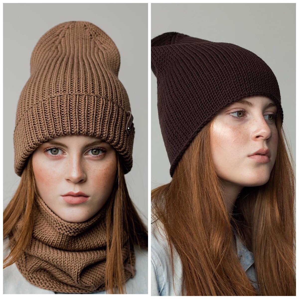 Здесь конечно, только шапка хорошего цвета, а шарф стоит заменить на другой оттенок/цвет 