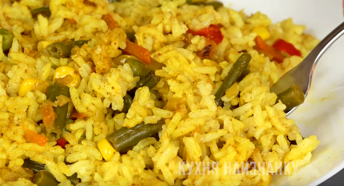Рис с овощами в духовке (как я готовлю его на праздничный стол)