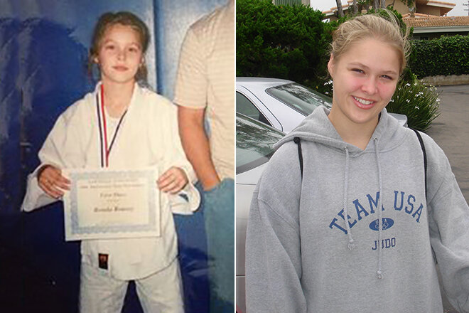 Ронда Роузи в детстве и юности