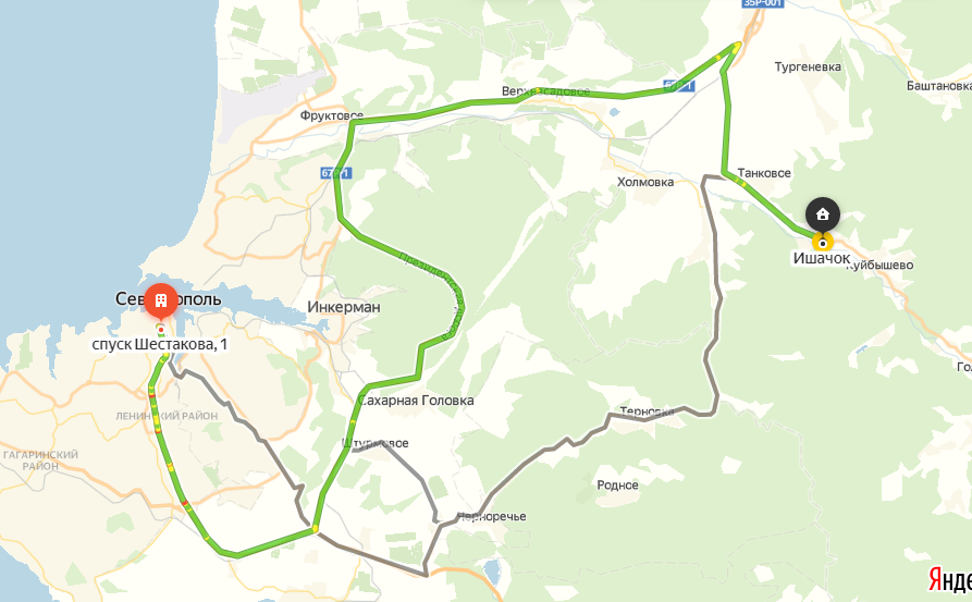 Если верить карте, расстояние от дома до фермы 46 км.